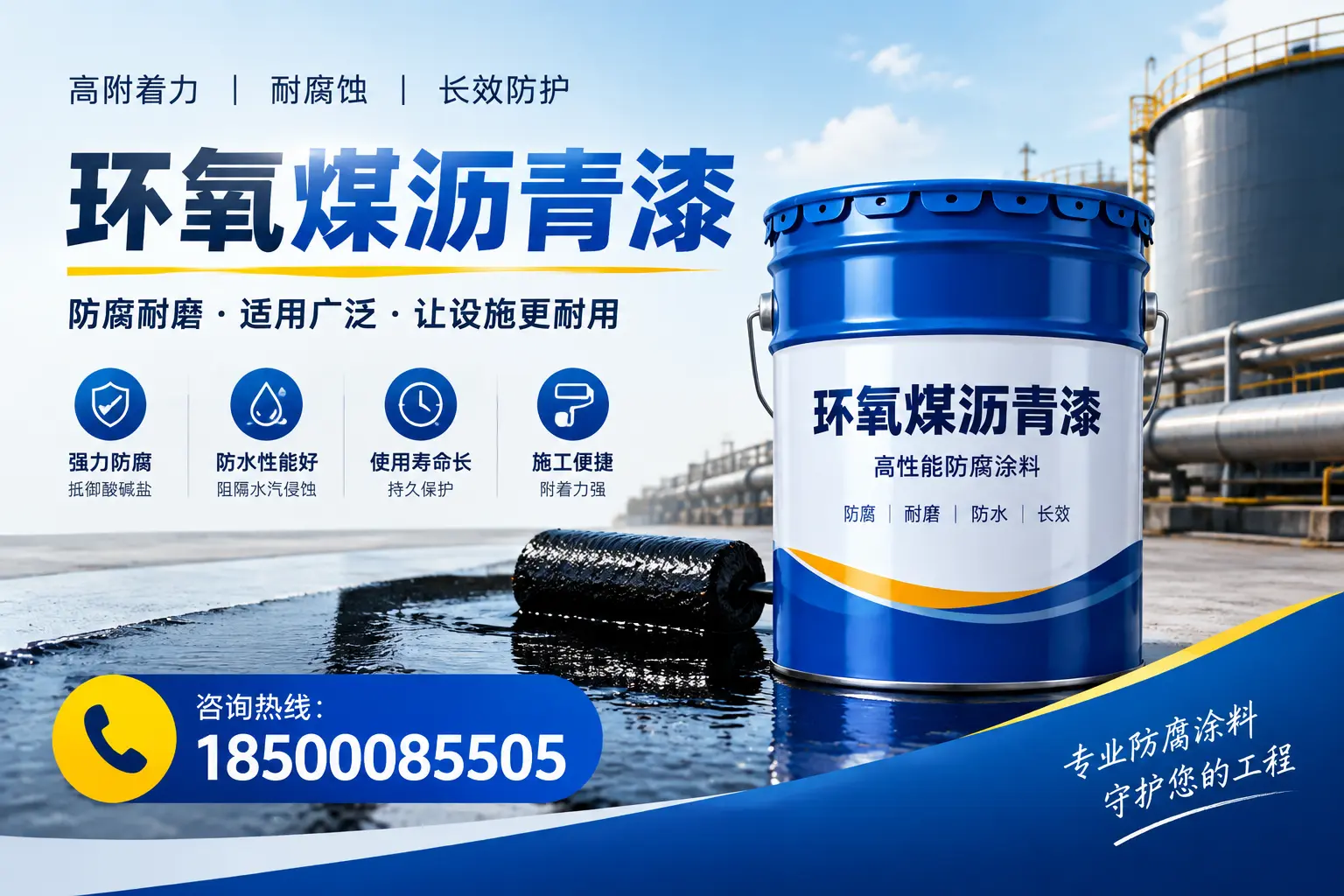 环氧煤沥青漆与其他涂料的对比分析，助力海口企业决策